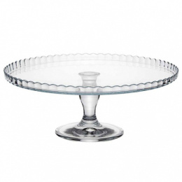 Блюдо стеклянное на ножке Patisserie (Патиссэри) 322мм Pasabahce Бор 95117SL