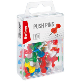 Кнопки силовые гвоздики  50шт. Berlingo, цветные PN5000 115993