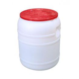 Бочка  45л пластиковая пищевая круглая, горловина d-25см Альтернатива М409