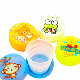 Набор стаканчиков пластиковых складных 2шт. Радужный Дом РД16252