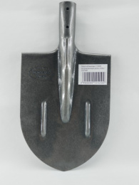 Лопата штыковая рельсовая сталь 21х29см, остроконечная, с ребром жесткости, без черенка 115650/K2