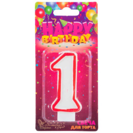 Свеча-цифра 1 Волшебная страна 312497