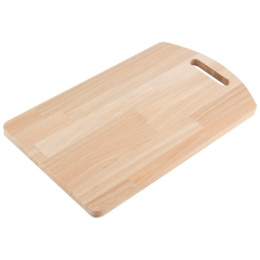 Доска разделочная деревянная береза 310х180мм с отверстием Mallony 986036