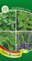 Травы для чая Бодрящее утро 0,3г цветной пакет Гавриш
