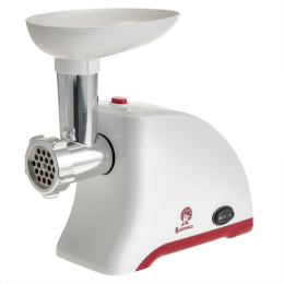 Мясорубка электрическая 1800Вт, без шинковки, белый с красным Василиса ВА-601