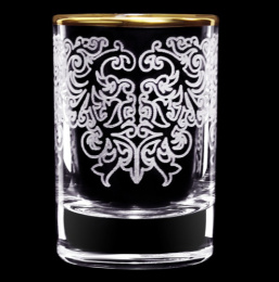 Набор стопок стеклянных Гладкий 6шт. 50мл Боярский, в п/у Декостек 1022-ГЗ2