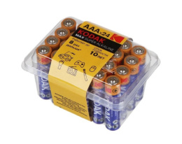 Батарейка Kodak алкалиновая Max LR03 (24шт. plastic box) Б0014326