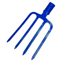 Вилы копальные 4-х рогие ковано-сварные, без черенка Инструм-Агро 011205