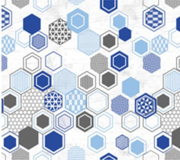 Коврик мерный в ванную комнату из ПВХ 0,8м х 15м Graily GR1413A-80