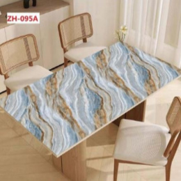 Клеенка столовая силиконовая с печатью 0,8х20м 0,65мм Baizheng BZ-095A-80CM
