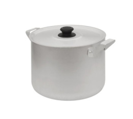 Кастрюля алюминиевая 15л Калитва 14150