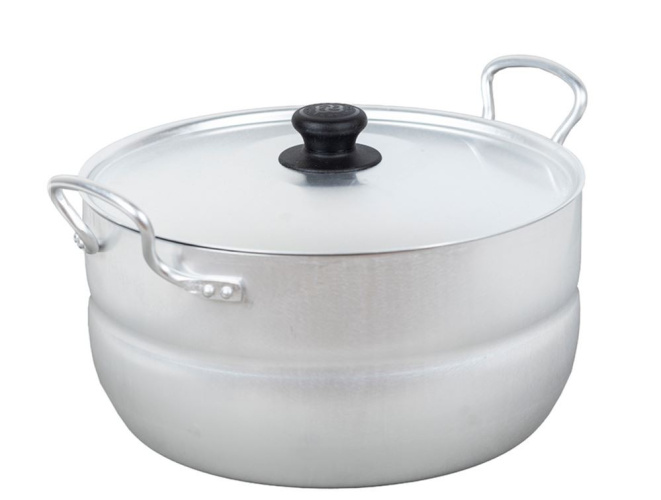 Кастрюля алюминиевая  6,0л Калитва 1060