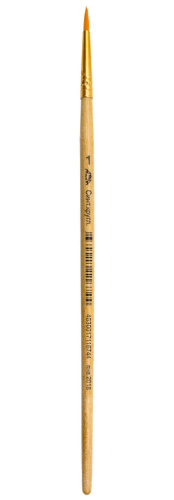 Кисть № 1 синтетика круглая, Апплика С3486-01