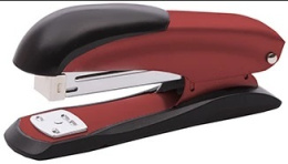 Степлер №24  25 листов Lamark Ulrich, красный 128/87211