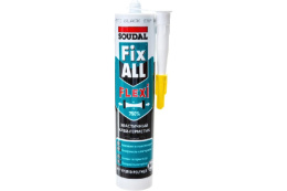 Клей-герметик Soudal Фикс Алл Флекси эластичный черный 290мл Soudal 134901