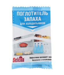 Поглотитель запаха для холодильника, в пакете Selena 991-079