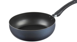 Сотейник алюминиевый с антиприг. покрытием Сатин d-24см без крышки с пластик. ручкой Калитва 69241