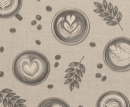 Клеенка столовая на нетканой основе ТВ 1,30х25м коричневый Колорит 648/10