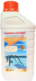 Биосостав Максисан-Альгицид для для предотвращения роста водорослей в бассейне 1л Родемос