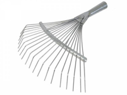 Грабли веерные проволочные 18 зубьев оцинкованные без черенка