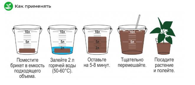 Почвобрикет Дивная петуния 10л с гидрогелем БиоМастер