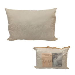 Подушка 50х70см Верблюжья шерсть (п/э 70, кант) в чемодане ДомВелл 