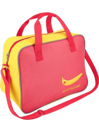 Сумка для спорта и путешествий Just Do Eat 38х29х20см, розово-желтый МО-0735