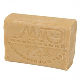 Мыло хозяйственное 72% 100г, без упаковки Московский мыловаренный комбинат