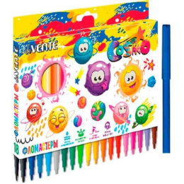 Фломастеры 18 цветов Devente Cosmo 5082311