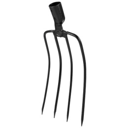 Вилы навозные 4-х рогие рельсовая сталь, без черенка, 418 Park 095001