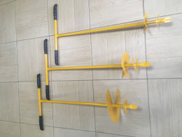 Бур садовый 1,0м 250мм шнековый, труба 22х1,2мм