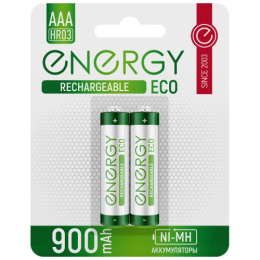 Аккумулятор Energy Eco R3  900mAh ( 2шт. на блистере) NIMH-900-HR03/2B/104987