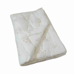 Одеяло 140х205см Всесезонное Овечья шерсть (п/э 70) в пакете ДомВелл 