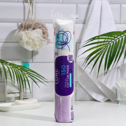 Ватные диски Lure 150шт. 7402545