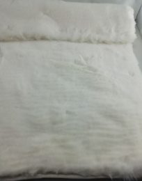 Коврик напольный на резин. основе Меховой 120х170см, белый Baizheng B755-7