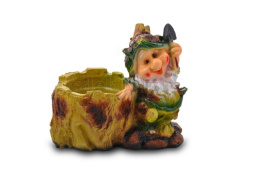 Зоокашпо декоративное гипсовое Лесовик 29х26см ГусьДекорЛюкс 5КП73