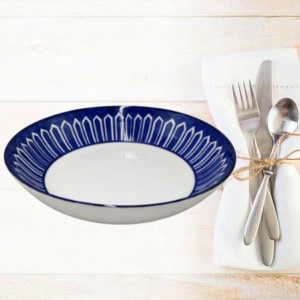 Салатник керамический 200мм Индиго Радужный Дом РД22420