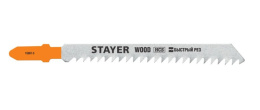 Полотна по дереву для электролобзика ( 75х3,0мм) набор 2шт. Stayer T111C/15987-3