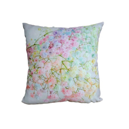 Подушка 35х35см габардин, поплин Гипсофила ДомВелл 