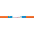 Бумага крепированная 50х250см оранжевая Attomex, гофрированная 8040706