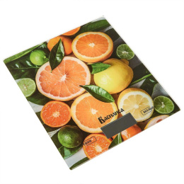 Весы кухонные электронные до  5кг, стеклянные, цитрусовый микс Василиса ВА-020