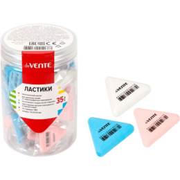 Ластик Devente Trio, треугольный, цветной 4070902