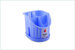 Сушилка для столовых приборов пластиковая 4 секции 16х14,2х12,8см Verona, цвет в ассортименте IDIland 2211097