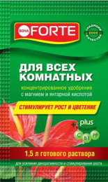 Жидкое удобрение для комнатных растений  10мл минеральное Bona Forte
