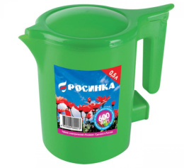 Чайник электрический 0,5л 500Вт, пластиковый, спираль Росинка ЭЧ-0,5/0,5-220