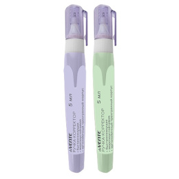 Корректирующая ручка  5мл Devente Mentality, быстросохнущая, ассорти 4060302