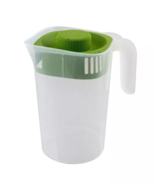 Кувшин пластиковый 2,0л с крышкой Practic, цвет крышки в ассортименте Полимербыт С17502