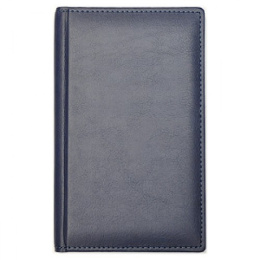 Визитница на 72 карт Leader А5, синий 3-171/01