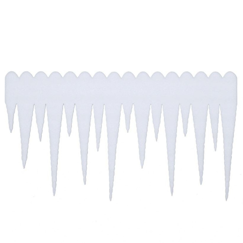 Украшение новогоднее Сосульки 61х34см, ПВХ Серпантин 201-2252