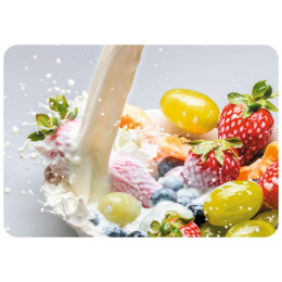 Салфетка сервировочная пластиковая прямоугольная 40х28см Дары природы Рыжий кот PPM-01-NG/312342